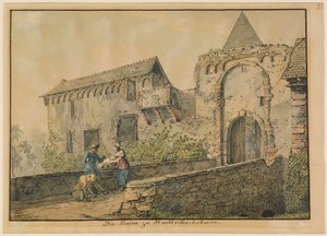 Ruine der Tiefburg in Handschuhsheim