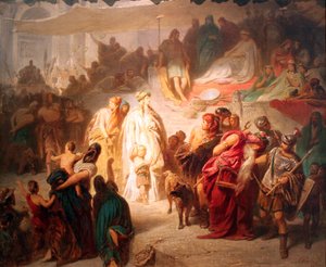 Thusnelda im Triumphzug des Germanicus von Karl Theodor von Piloty