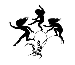 Illustration für Göttliche Jugend von K. W. Diefenbach