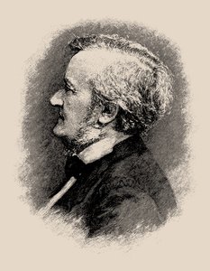 Porträt des Komponisten Richard Wagner 1813-1883, 1900er-1910er