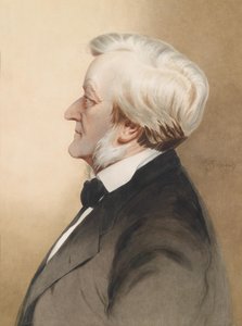 Porträt des Komponisten Richard Wagner von Karl Wilhelm Diefenbach