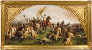 Erzherzog Karl von Österreich in der Schlacht bei Aspern von Karl von Blaas