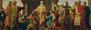 Leopold der Heilige weist die Kaiserkrone zurück