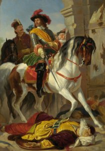 Die Rückeroberung von Buda, 1686, ca. 1865