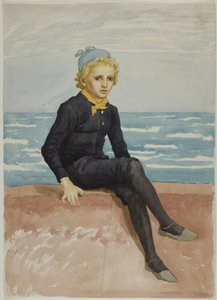 Eddie am Strand