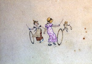 März-Illustration für den Almanach von 1889