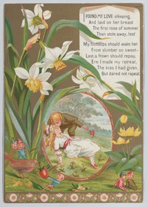 Valentine von Kate Greenaway