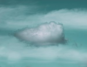 Diese Wolke, 2021 von Katha Wood