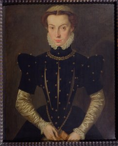 Porträt der seligen Margarete von Lothringen (1463-1521)