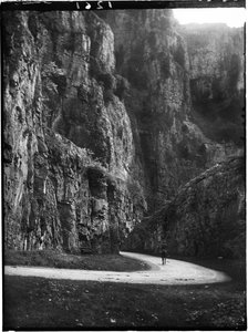 Cheddar Gorge, Cliff Road, Cheddar, Sedgemoor, Somerset von Katherine Jean Macfee
