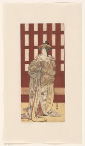 Schauspieler in Frauenrolle von Katsukawa Shunjo