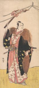 Ichikawa Monosuke II als Soga no Juro Sukenari von Katsukawa Shunko