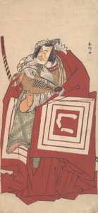 Kabuki-Schauspieler Ichikawa Monnosuke II als Shinozuka in einem Shibaraku..., 11. Monat, 1790