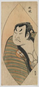 Der Schauspieler Sakata Hangoro II, Edo-Periode, ca. 1776