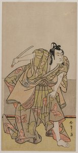 Ichikawa Monnosuke II als Soga no Goro von Katsukawa Shunsho