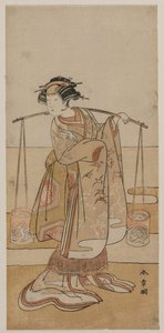 Iwai Hanshiro IV als Murasame oder Matsukaze, Mitte der 1770er
