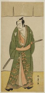 Der Schauspieler Ichikawa Danjuro V als Gokuin Sen
