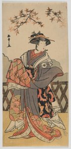Der Schauspieler Iwai Hanshiro IV, Edo-Periode, späte 1780er Jahre