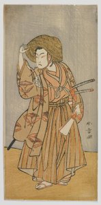 Der Schauspieler Matsumoto Koshiro IV als Nagoya Sanzaburo, Edo-Periode von Katsukawa Shunsho