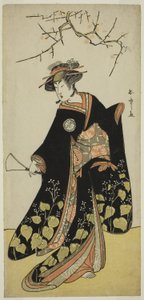 Der Schauspieler Segawa Kikunojo III als Geist der Joro-gumo (Huren-Spinne)