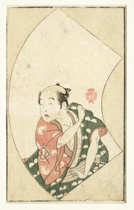Der Schauspieler Arashi Hikokichi von Katsukawa Shunsho