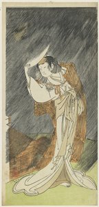 Yamashita Kinsaku II als Lady Asaka von Katsukawa Shunsho