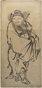 (Sho_ki der Dämonenbezwinger), Mitte 18. bis Mitte 19. Jahrhundert von Katsushika Hokusai