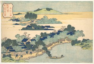 Bambushecke in Kumemura, aus der Serie Acht Ansichten der Ryūkyū-Inseln von Katsushika Hokusai
