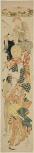 Bon-Festival-Tanz von Katsushika Hokusai