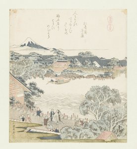 Der Pferde-Bindstein (Eine Serie mit Pferden) von Katsushika Hokusai