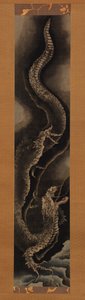 Absteigender Drache von Katsushika Hokusai