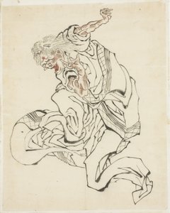 Weiblicher Oni (Illustration für ein Volksmärchen), ca. 1815-49
