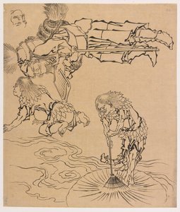 Legendäre Wesen, spätes 18. - frühes 19. Jahrhundert von Katsushika Hokusai
