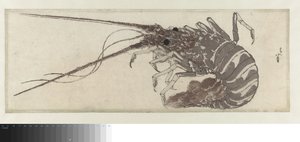 Der Hummer von Katsushika Hokusai