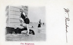 Frauen in Badeanzügen, ca. frühes 20. Jahrhundert