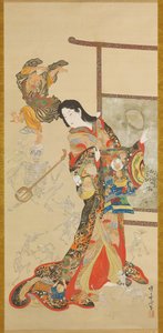 Jigoku Dayu von Kawanabe Kyosai