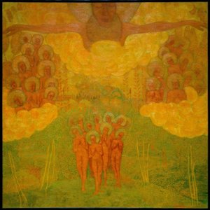 Der Triumph des Himmels (Entwurf für ein Fresko) von Kazimir Severinovich Malevich