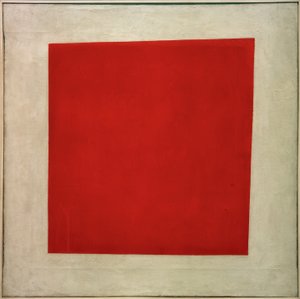 Rotes Quadrat, 1915 von Kazimir Severinovich Malevich