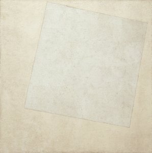 Suprematistische Komposition: Weiß auf Weiß