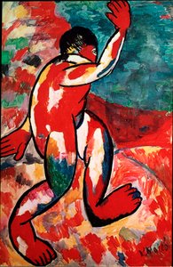 Der Badende von Kazimir Severinovich Malevich