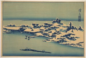 Winterlandschaft von Keisai Eisen