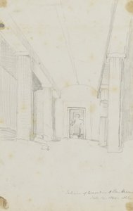 Innenansicht der Ausgrabungen in Beni Hassan, Ägypten von Kellogg, Miner Kilbourne