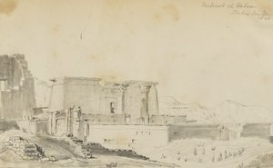 Medinet El Habu, Theben