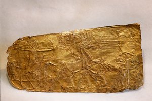 Goldtafel aus dem Grab von Tutanchamun, Neues Reich, 2002