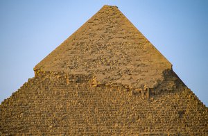 Pyramide des Khafre, Altes Reich Ägyptens; Gizeh-Plateau; Gizeh; Ägypten