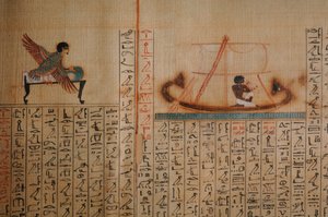 Maiherpri-Papyrus, Totenbuch, aus unberaubtem Grab im Tal der Könige, Maiherpri, 2007 von Kenneth Garrett