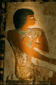Grab von Nefer; Ägypten; Archäologie; Altes Reich; Saqqara von Kenneth Garrett