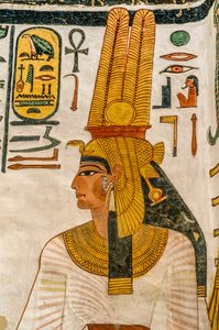 Grab der Königin Nefertari; Ägypten, Tal der Königinnen, Neues Reich, Frau von Ramses II.