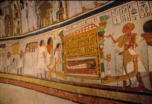 Grab von Roy; Trauerzug; 18. Dynastie. Tal der Adligen; Theben; Ägypten; Neues Reich von Kenneth Garrett