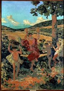 Ländliches Fest oder der Triumph des Bacchus von Ker Xavier Roussel